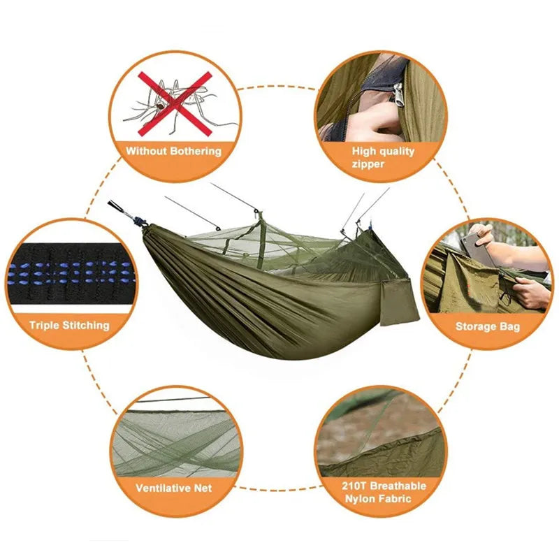 Waterproof Mosquito Net Hammock Canopy