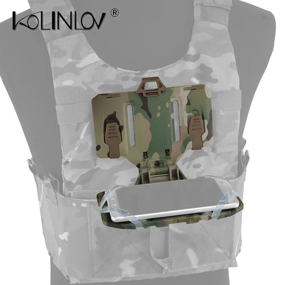 Tablero de navegación para iPhone plegado Molle militar