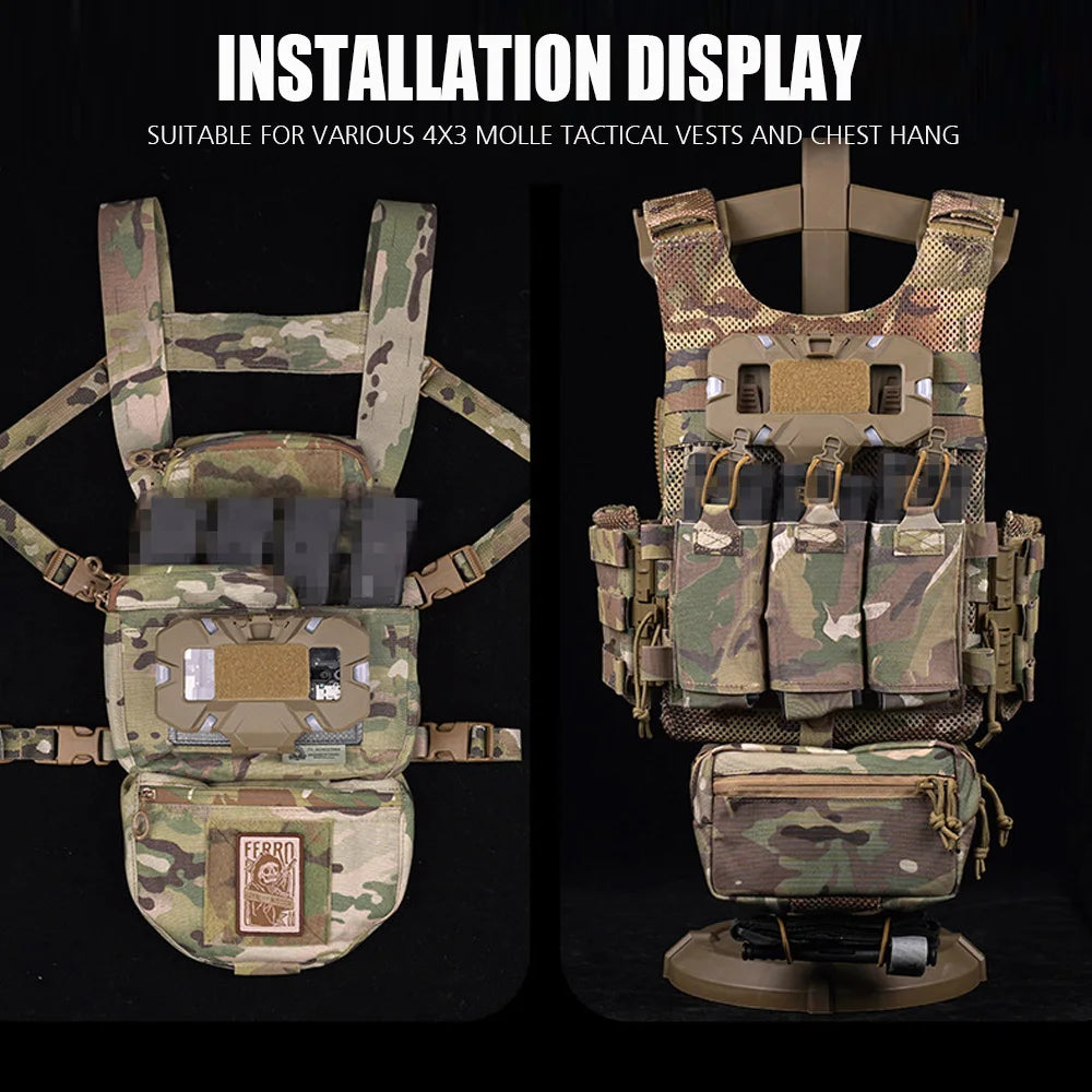 Military Molle Folded Iphone Navigation Board