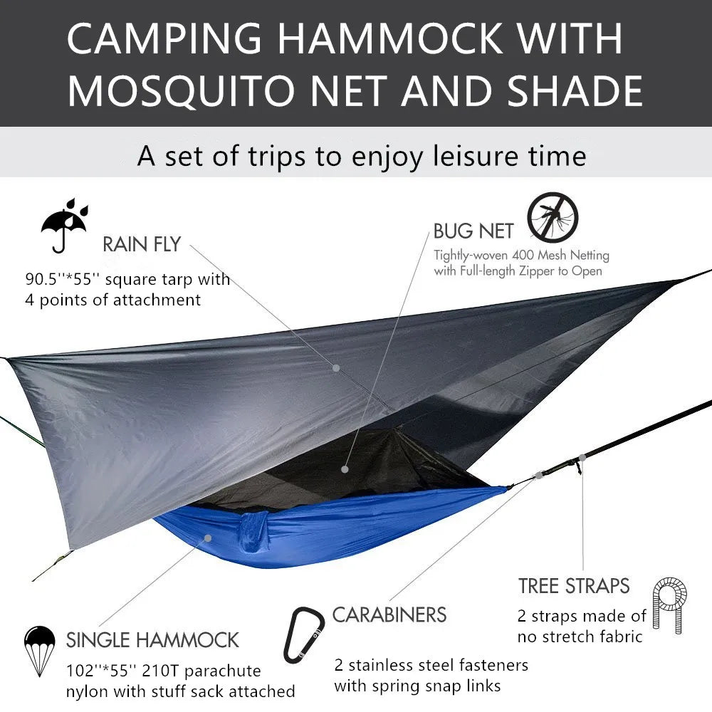 Waterproof Mosquito Net Hammock Canopy