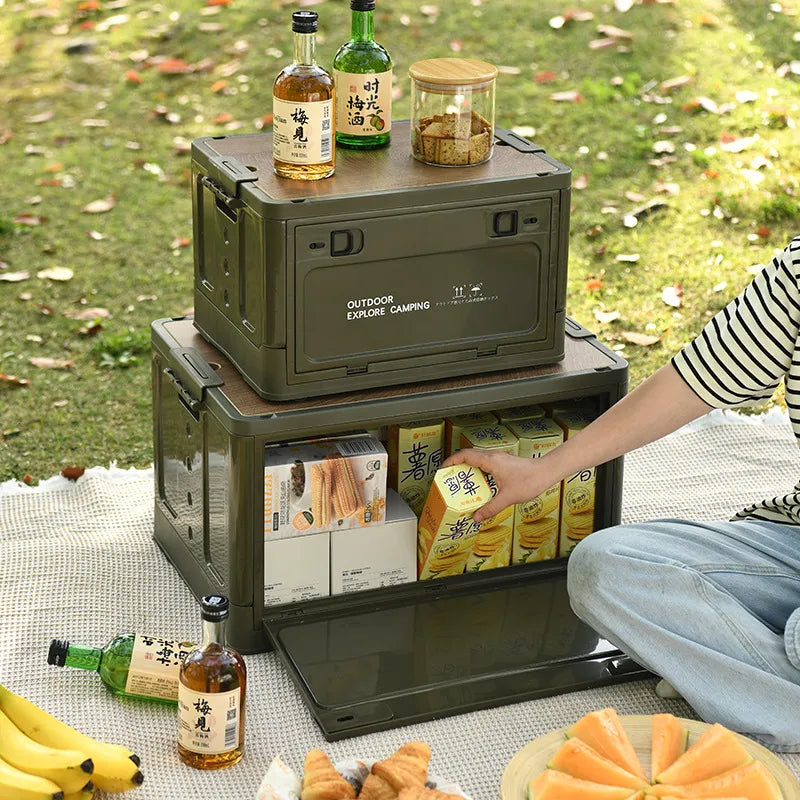 Tactical Folding Storage Crates