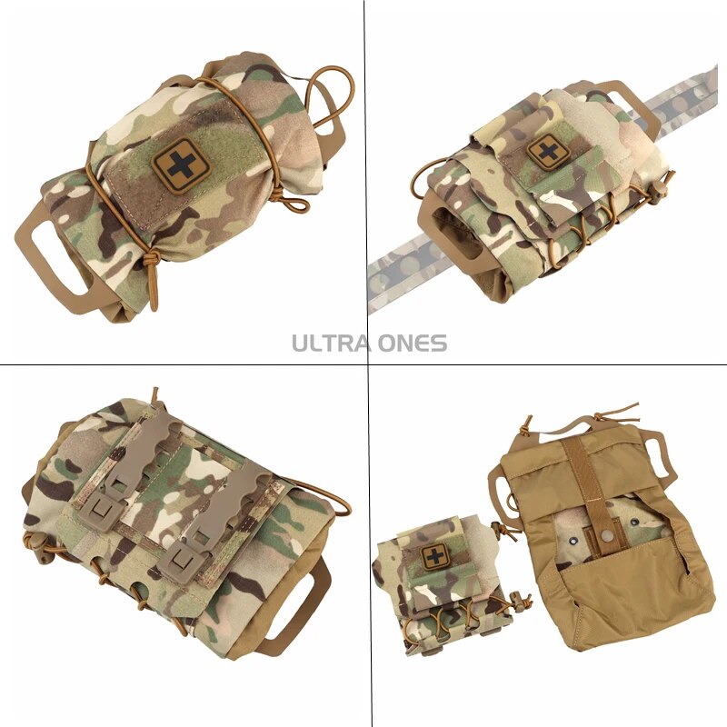 Tactical Quick Draw Flip Molle IFAK Pouches