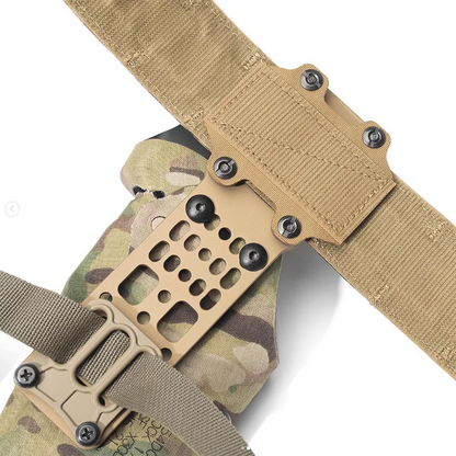 Tactical Leg Strap Sinking Plate Adhesive Bridge Plate