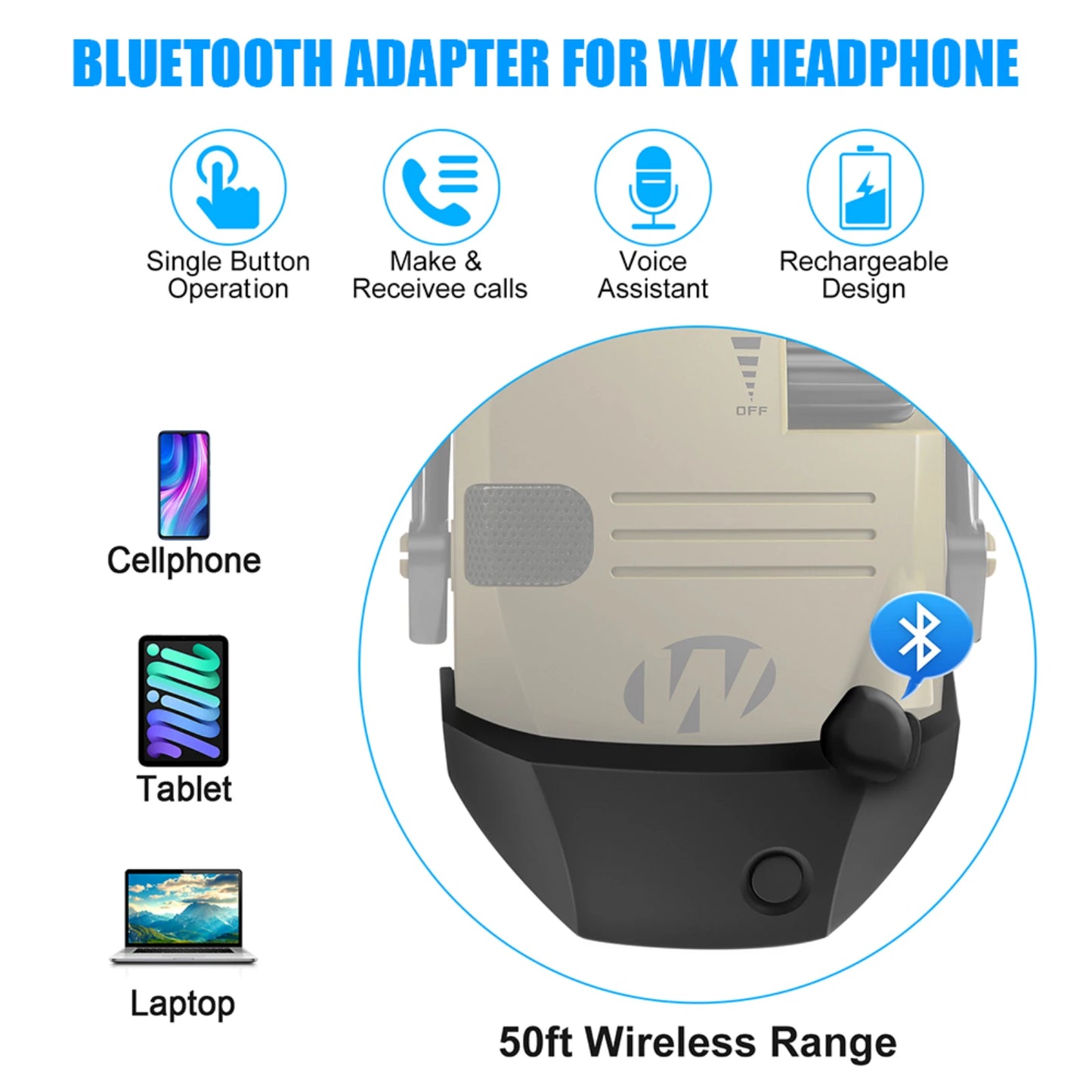 W1 Bluetooth Adapter Design for Walker's series