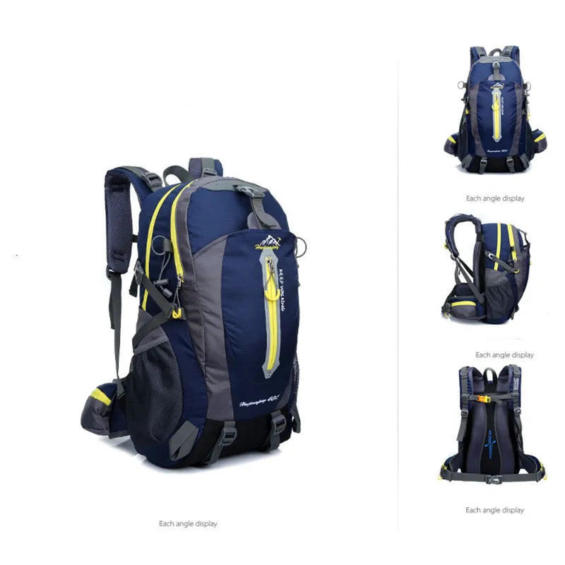 Waterproof 40L Travel & Hiking Backpack